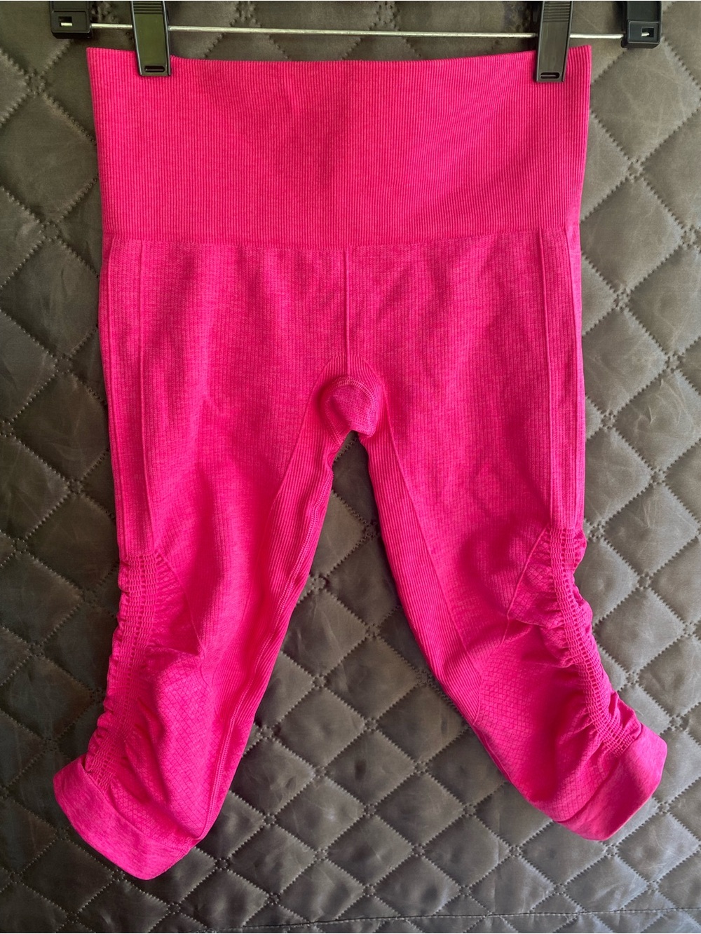 Lululemon In The Flow Crop II Pink Leggings - Size 2